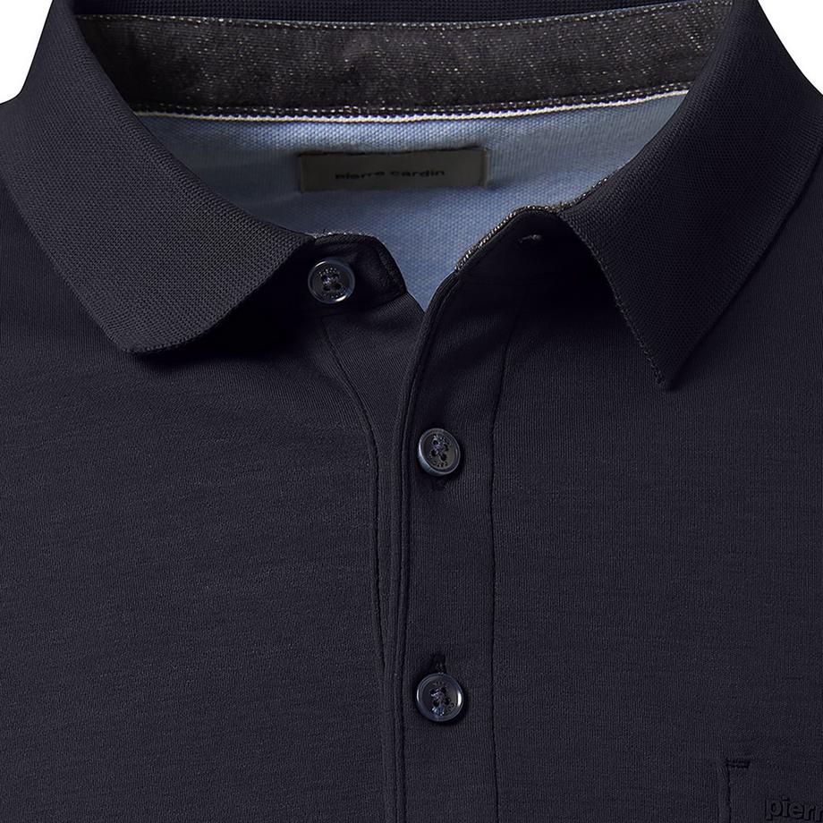 pierre cardin Polo Shirt Langarm mit Brusttasche  