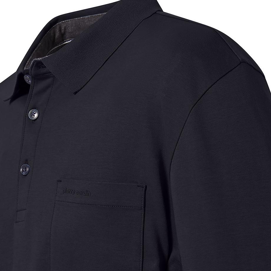 pierre cardin Polo Shirt Langarm mit Brusttasche  