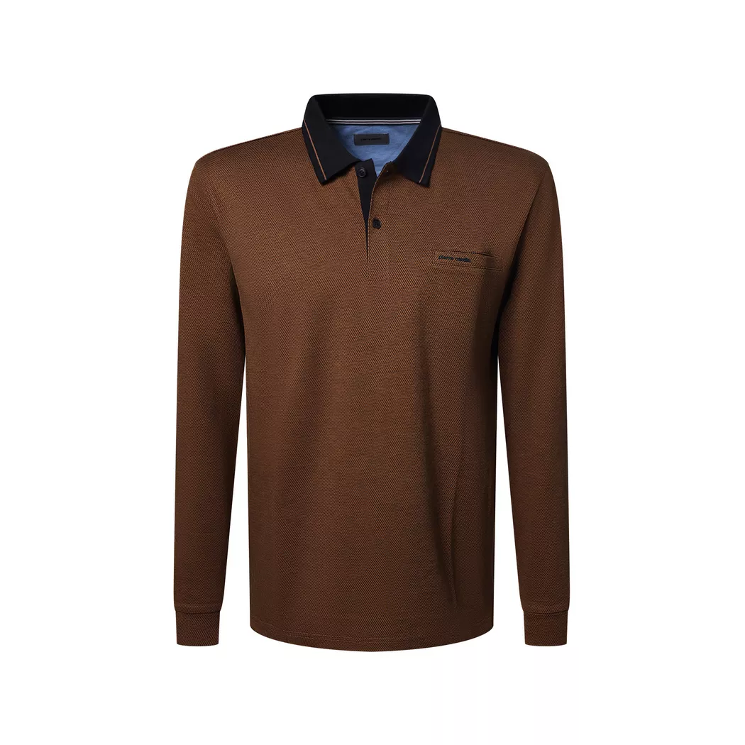 Pierre Cardin - Polo Shirt, für Herren, Braun Größe 3XL