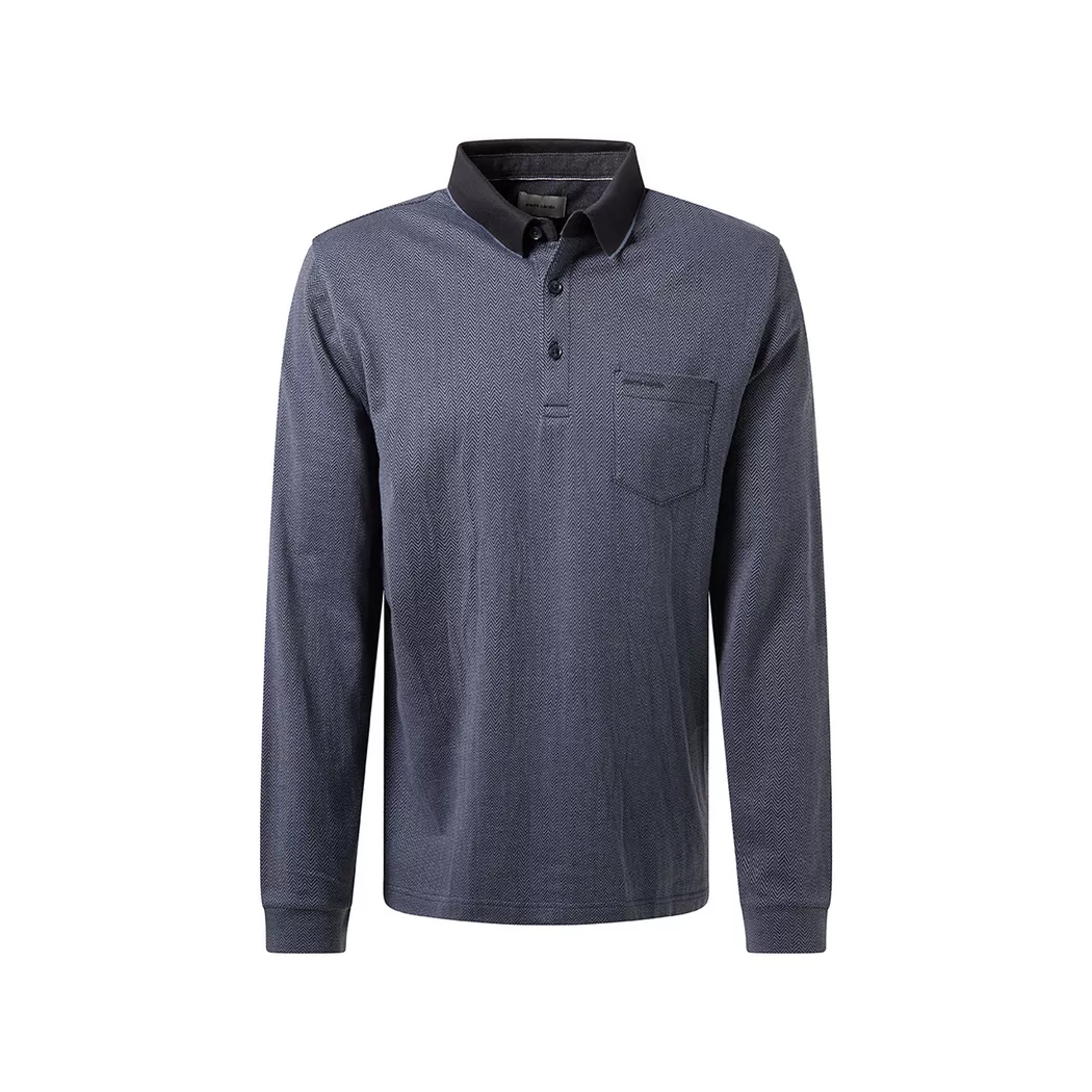 Pierre Cardin - Polo Shirt, für Herren, Dunkelblau, Größe M