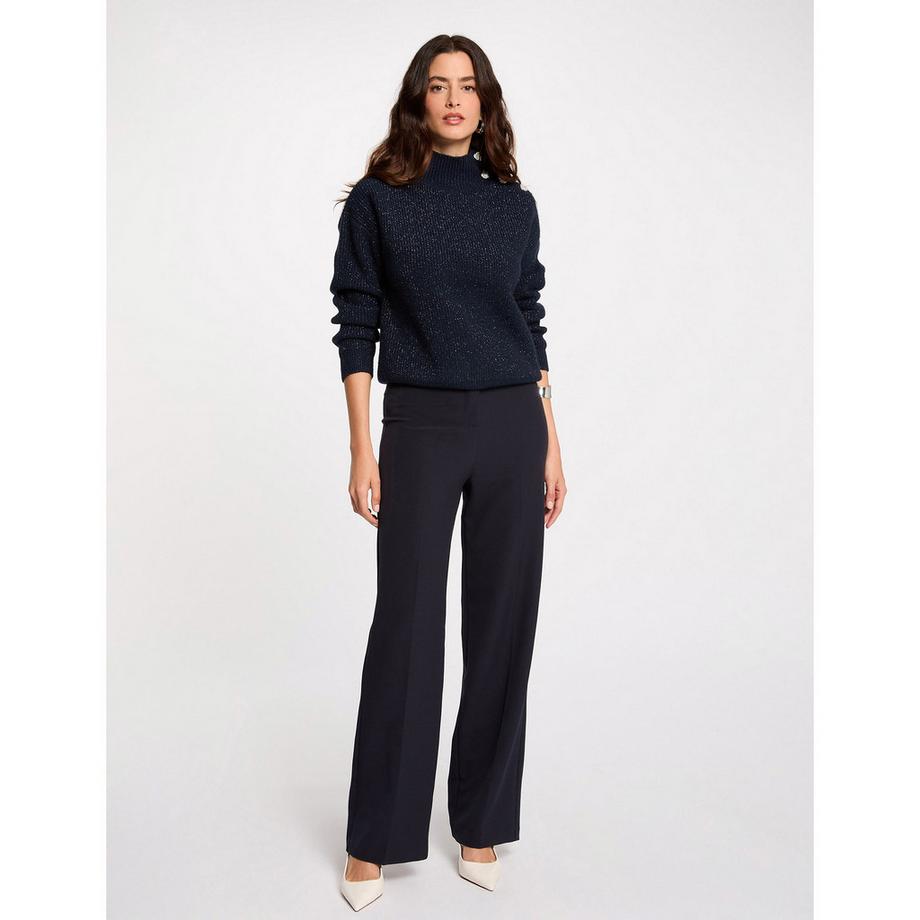 MORGAN High Waist Straight Fit Hose  