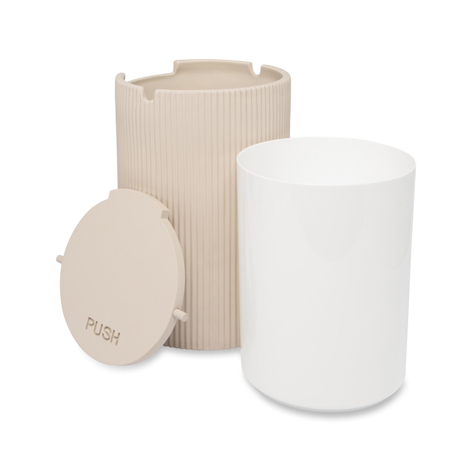 Manor Cestino dei rifiuti Color Rilled 