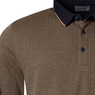 pierre cardin Polo Manches Longues Motif Chevrons  