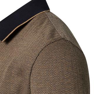 pierre cardin Polo Manches Longues Motif Chevrons  