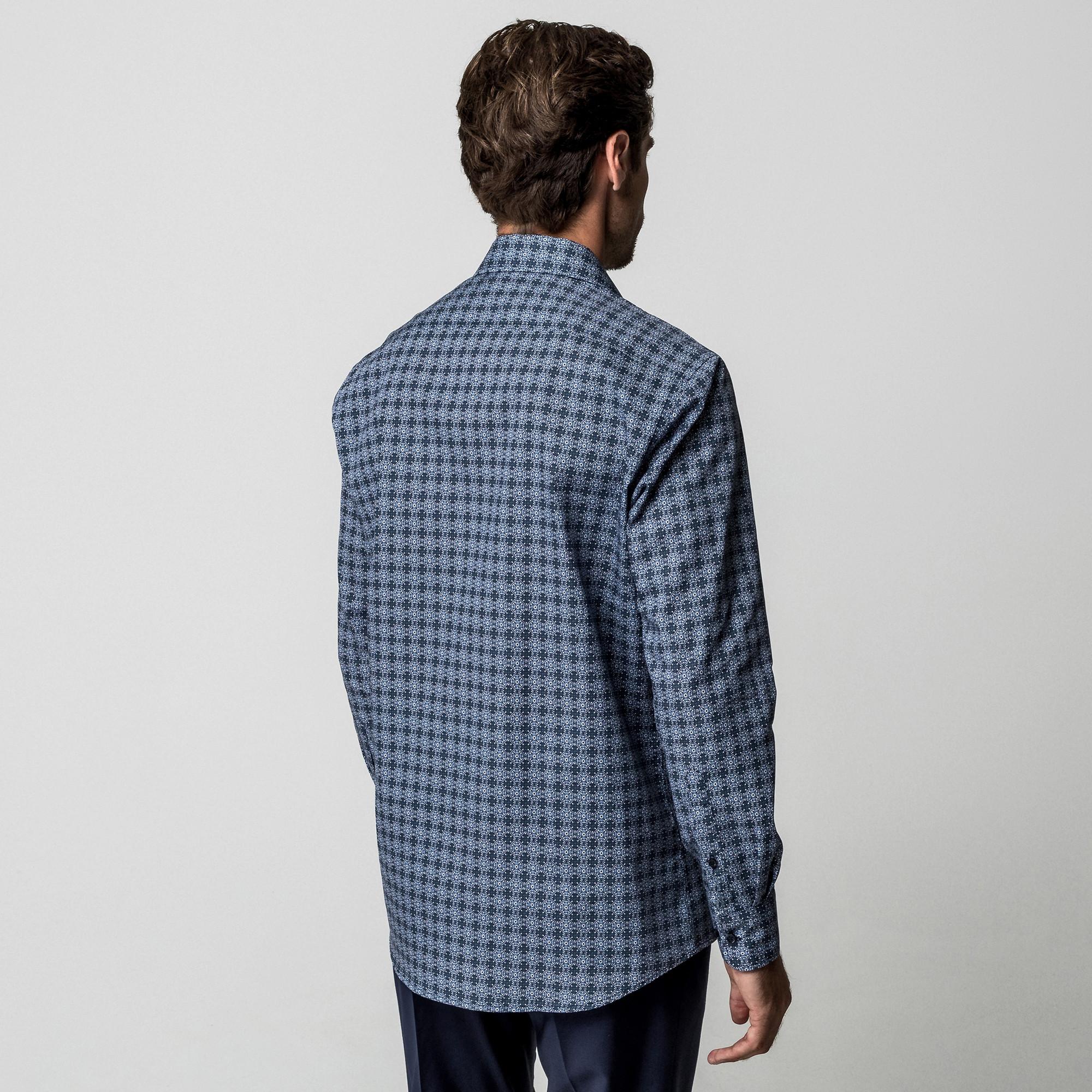 pierre cardin Camicia Uomo Maniche Lunghe Collo Kent  