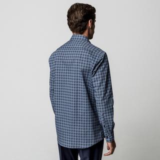 pierre cardin Camicia Uomo Maniche Lunghe Collo Kent  