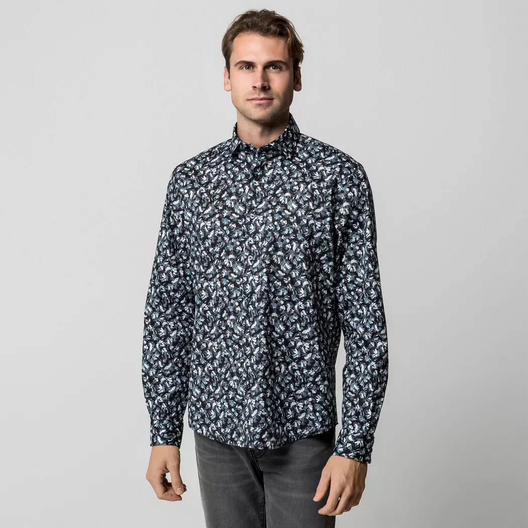Pierre Cardin - Hemd, für Herren, Schwarz, Größe 3XL