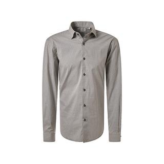 pierre cardin Chemise à Manches Longues Slim Fit Motif  