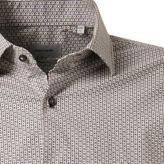 pierre cardin Chemise à Manches Longues Slim Fit Motif  