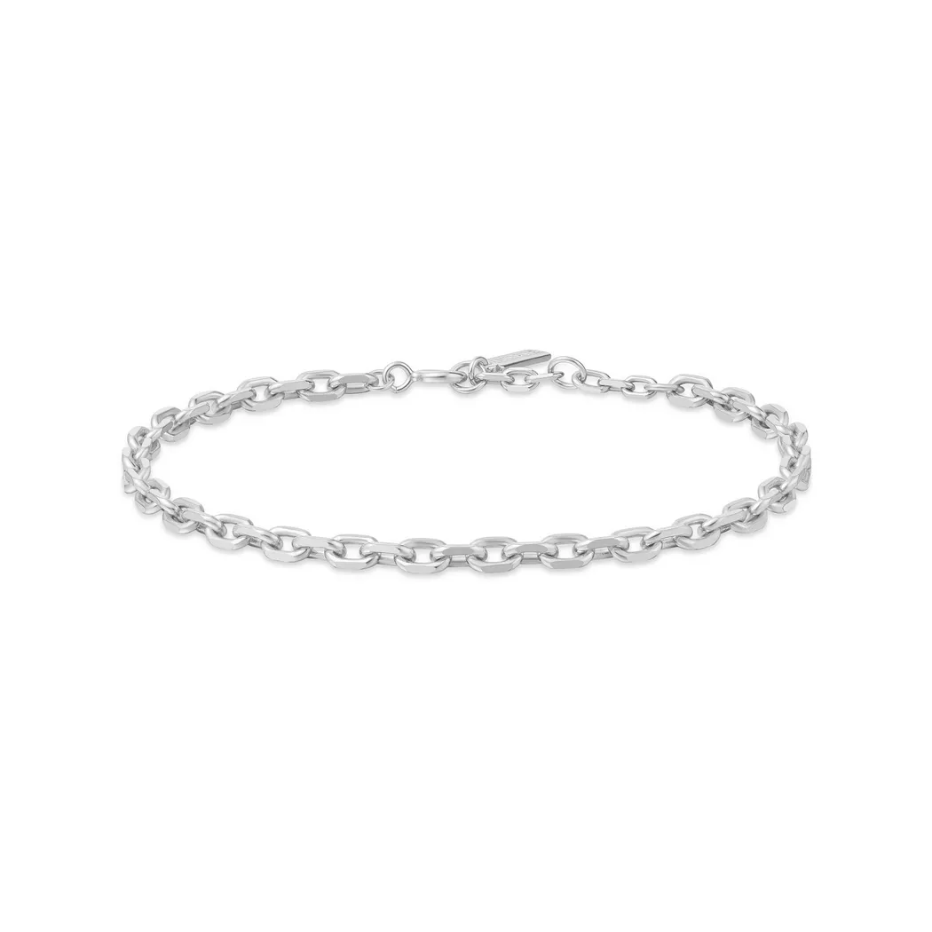 ANIA HAIE - Armband, Vogue Maven, 16.5+2CM, Silber