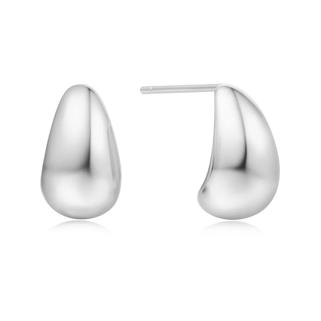 ANIA HAIE - Ohrstecker, Vogue Maven, One Size, Silber