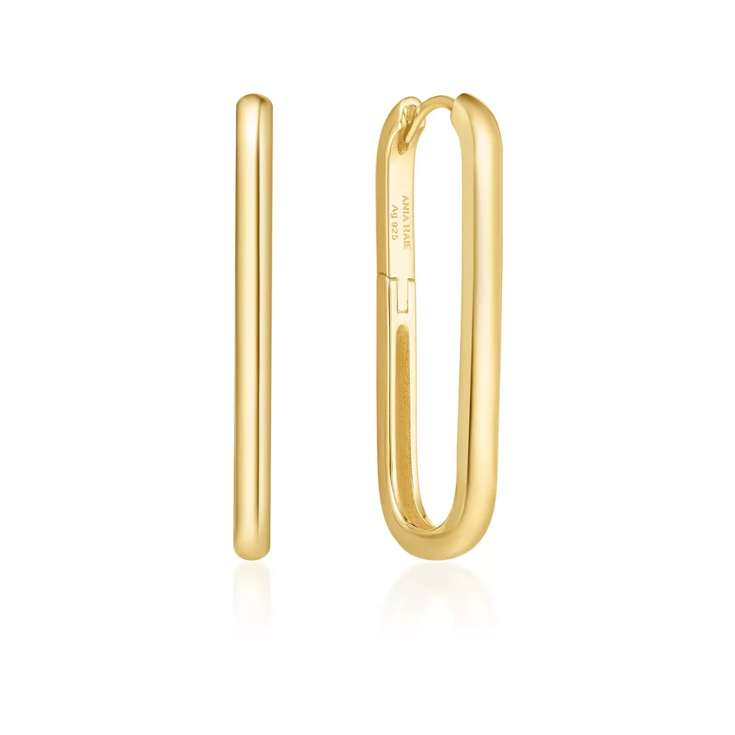 ANIA HAIE - Creolen, Vogue Maven, One Size, Goldfarben