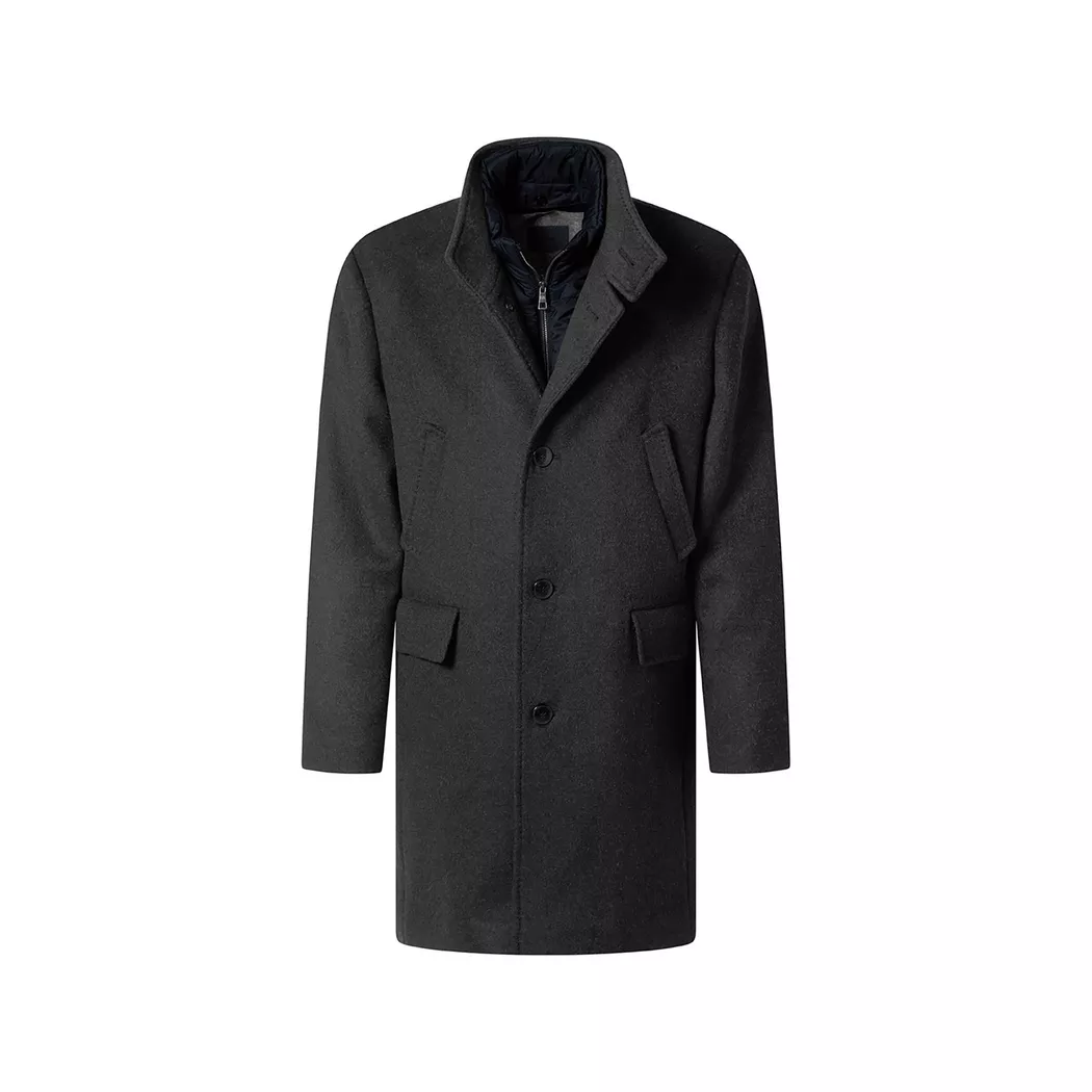 Pierre Cardin - Mantel, für Herren, Anthrazit, Größe 58