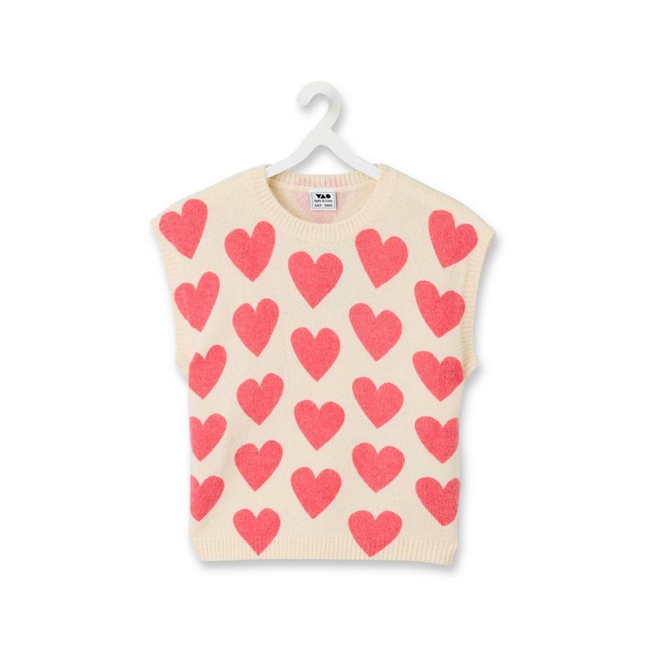 Maglione senza maniche