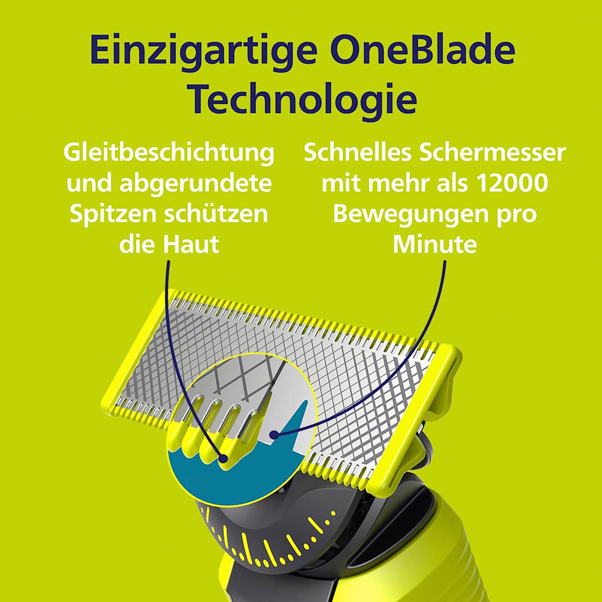 PHILIPS Rasoio elettrico, OneBlade Face & Body  