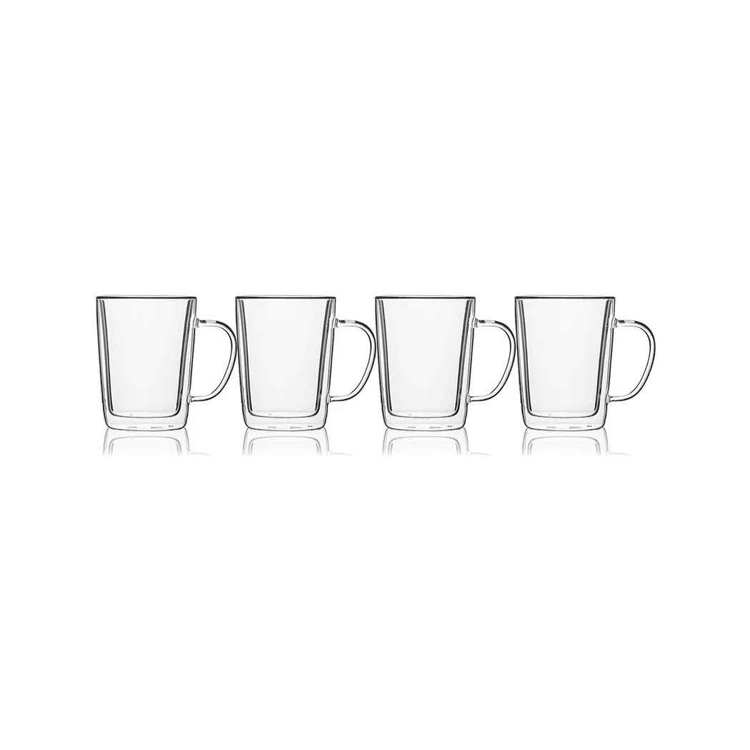 Lunasol - Tassen-Set, 300 ml, Transparent