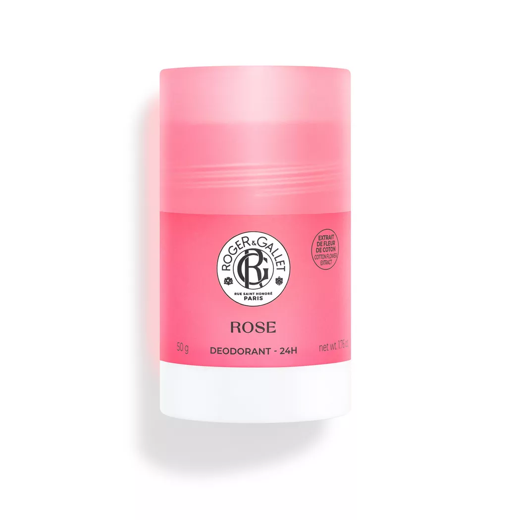 Roger & Gallet Rose Déodorant 24H 50 Grammes - Flacon-Bille 50 g