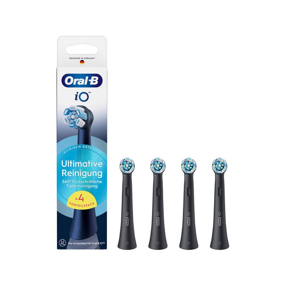 Oral-B Oral-B Aufsteckbürsten iO Ultimative Reinigung black 4eriO Ultimative Reinigung black 2er 
