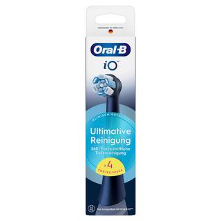 Oral-B Oral-B Brosses de rechange iO Ultimative Reinigung black 4er 