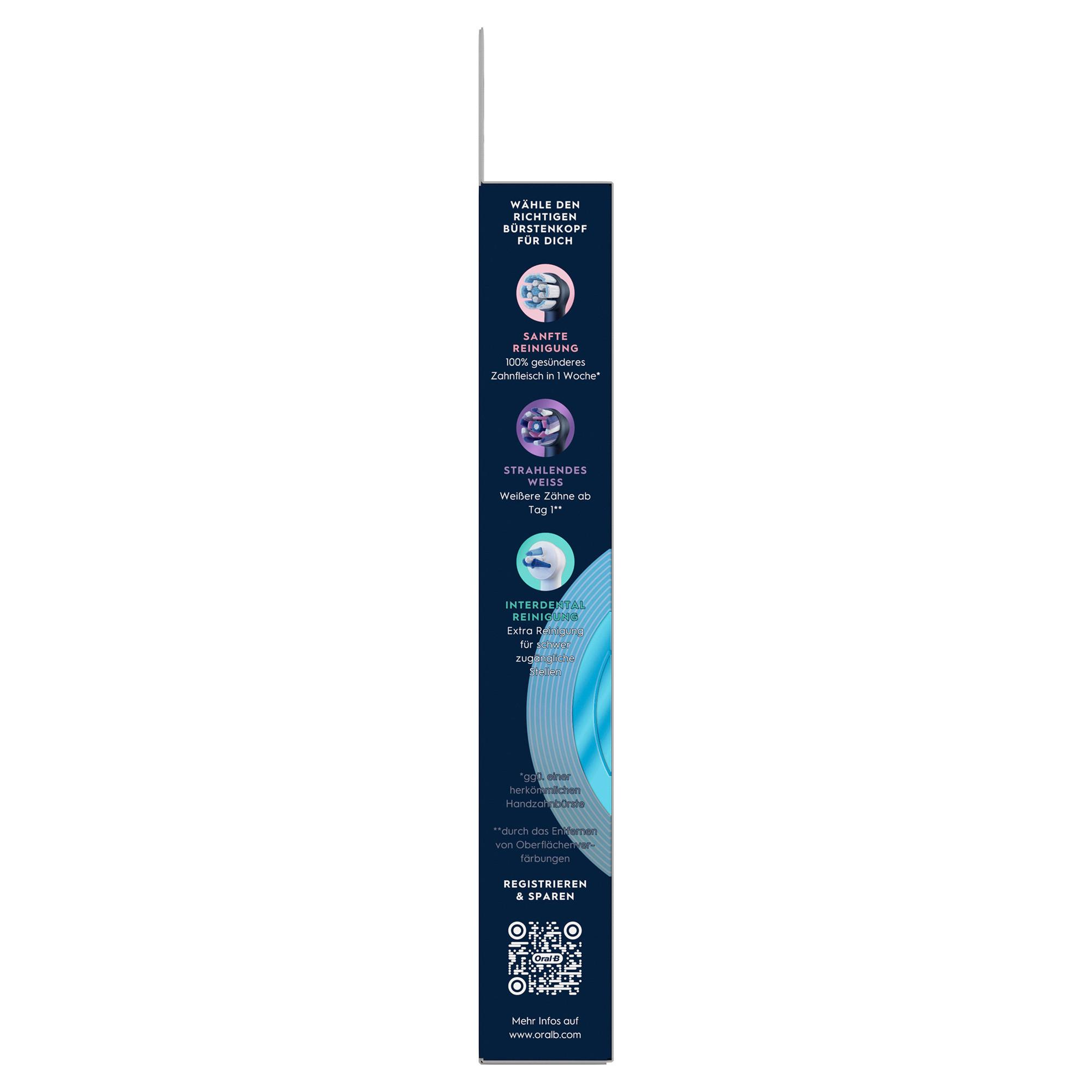 Oral-B Oral-B Brosses de rechange iO Ultimative Reinigung black 4er 