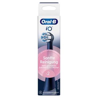 Oral-B Oral-B Testine di ricambio iO Sanfte Reinigung Black 2er 