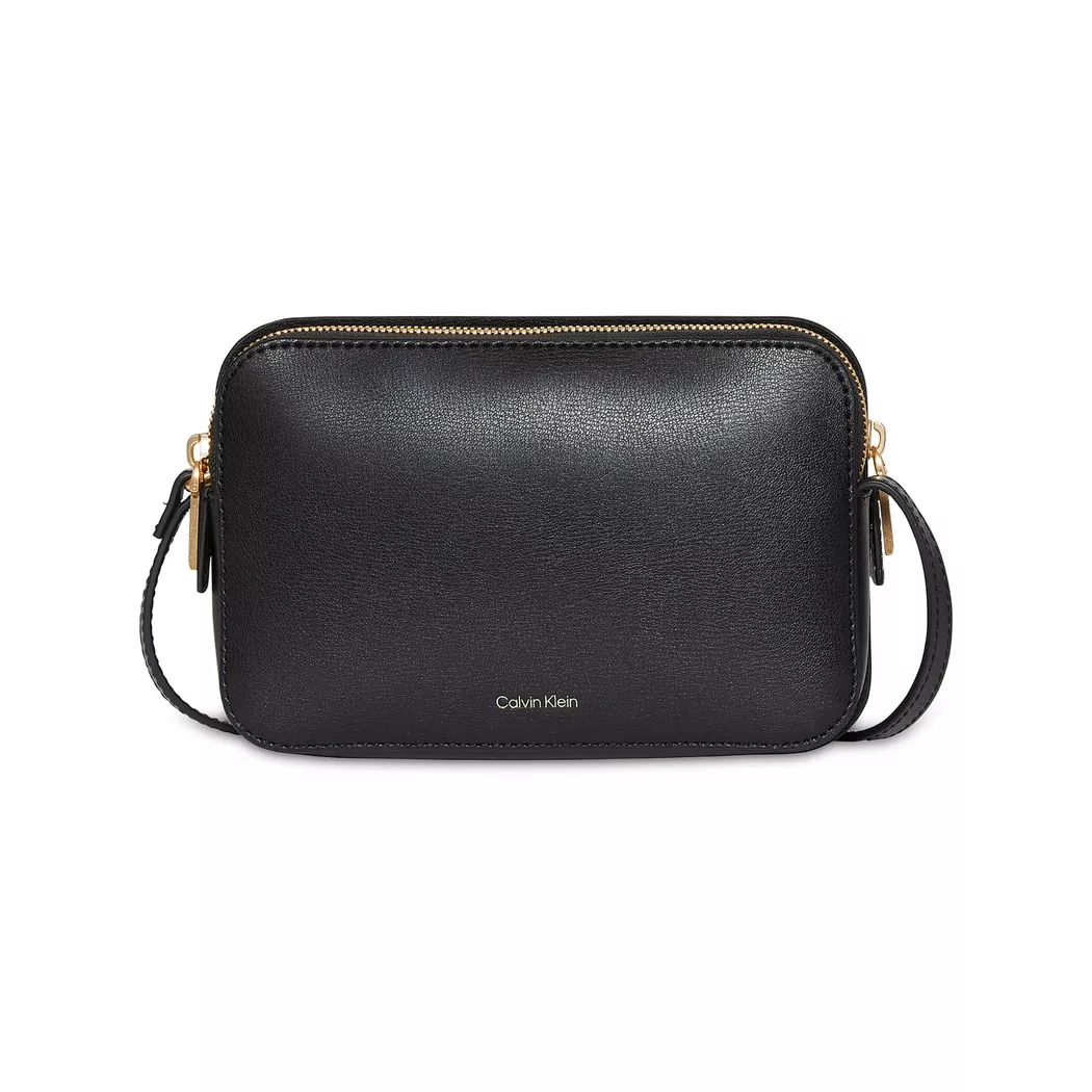 Sac Bandouliere Calvin Klein Jeans CK FLAP CAMERA BAG Noir Unique femmes 3