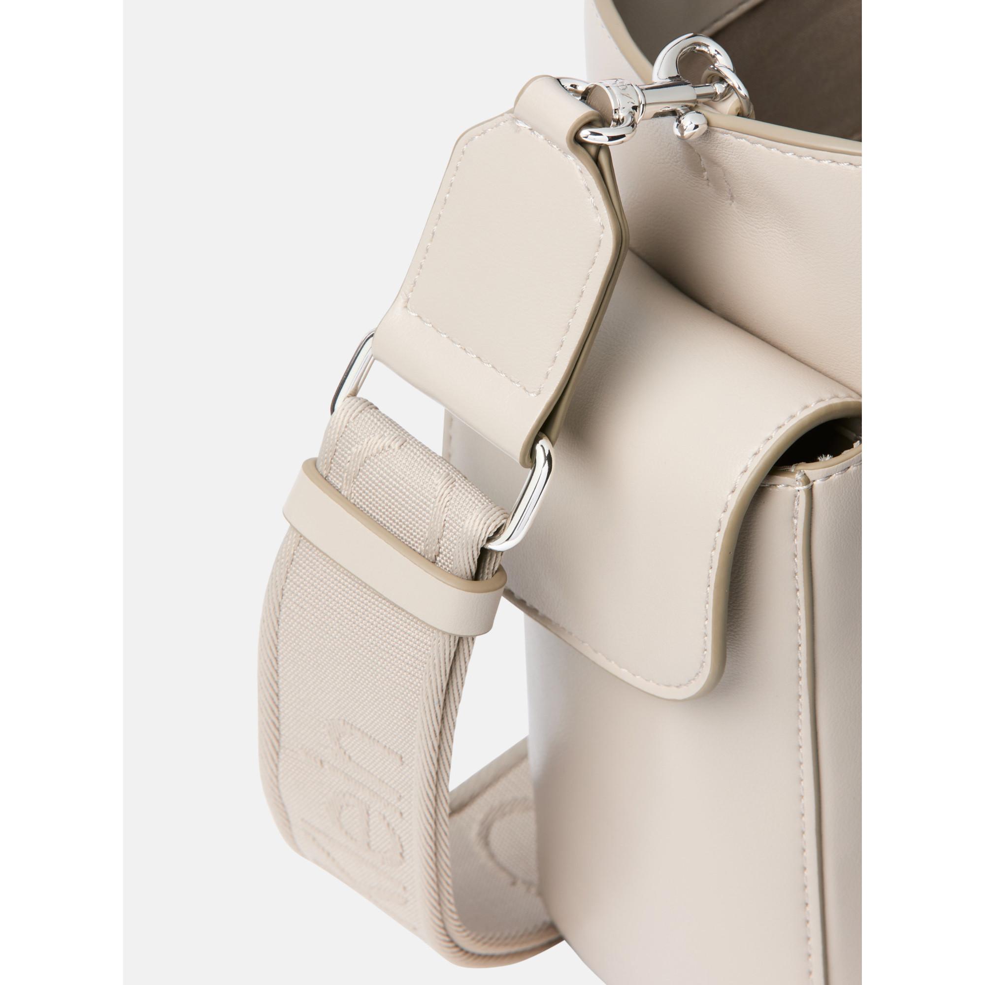 Calvin Klein Signature Logo Strap Small Tote Bag  