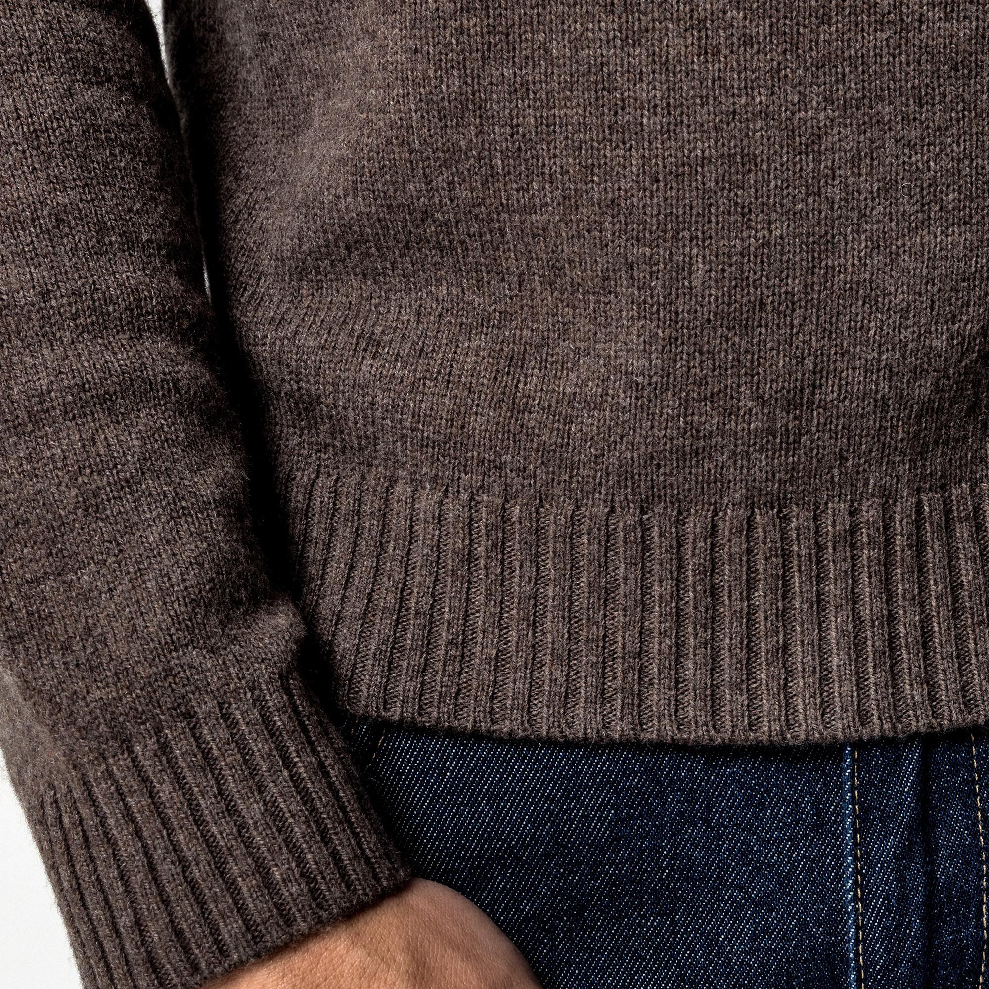 Manor Man Lambswool Feinstrick Pullover  