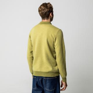 Manor Man Cachemire Col Polo Pullover  