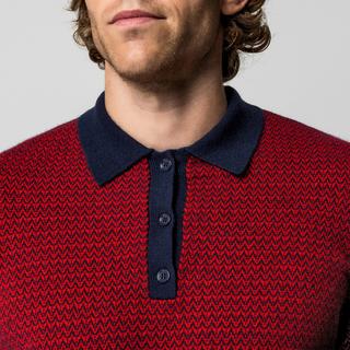 Manor Man Cashmere Collo Polo Pullover  