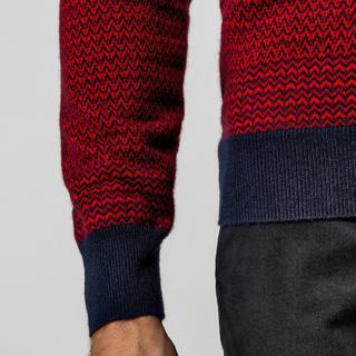 Manor Man Cashmere Collo Polo Pullover  