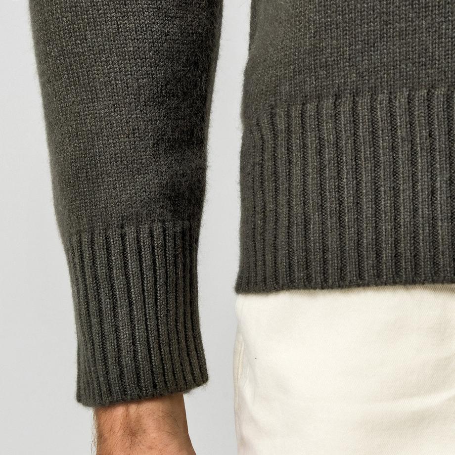 Manor Man Kaschmir Regular Fit Stehkragen Pullover  