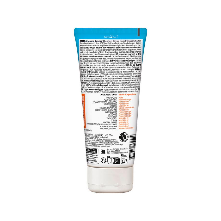 WELEDA  Mandarino di Capri Gel douche 