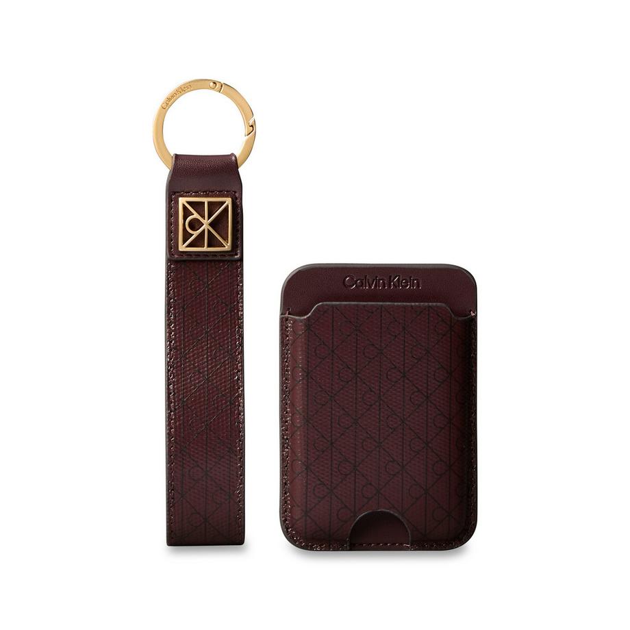 Calvin Klein Coated Emblem Kreditkartenetui  