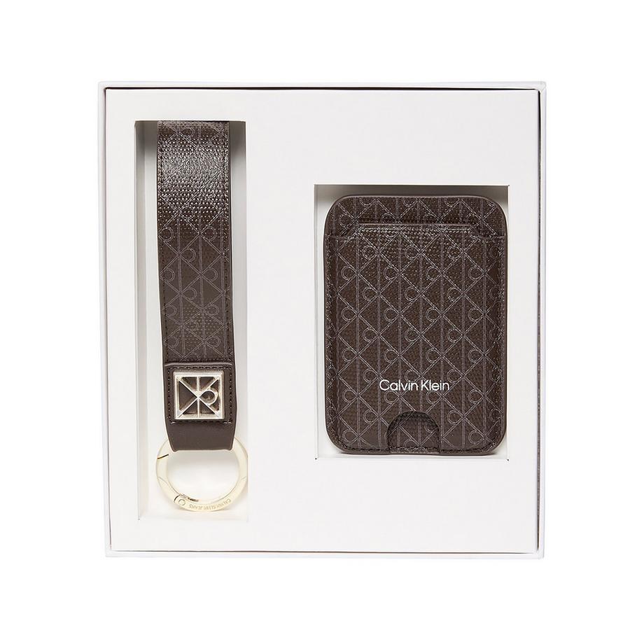 Calvin Klein Coated Emblem Kreditkartenetui  