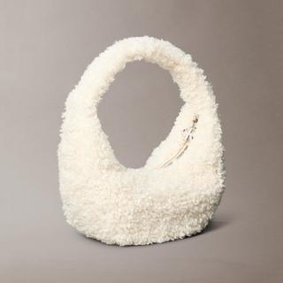 Calvin Klein Pinched Sherpa Schultertasche  