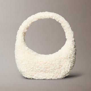 Calvin Klein Pinched Sherpa Schultertasche  