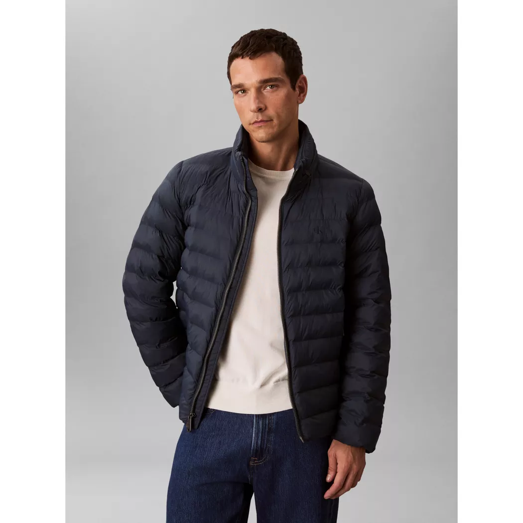 Doudounes Calvin Klein Jeans LS NYLON LT WT HOODED FZ PUFFER Bleu EU S,EU M,EU L,EU XL hommes