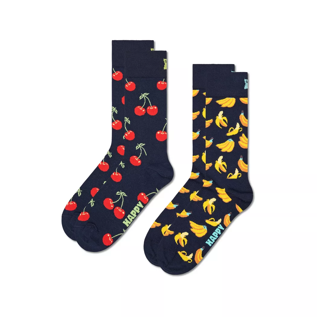 Happy Socks - Socken, für Damen, Black, Größe 36-40 2