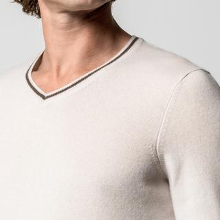 Manor Man Pull Cachemire Col V  