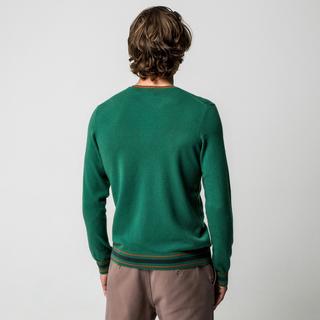 Manor Man Pullover Cashmere Scollo a V  
