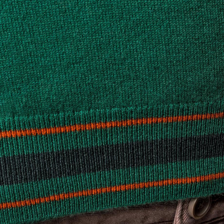 Manor Man Kaschmir V-Ausschnitt Pullover  