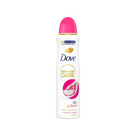 Dove  Advanced Care Deodorante spray antitraspirante con fragranza di frutto del drago e cocco 