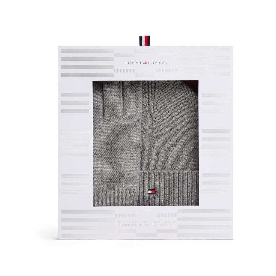 TOMMY HILFIGER Bonnet et Gants Set  