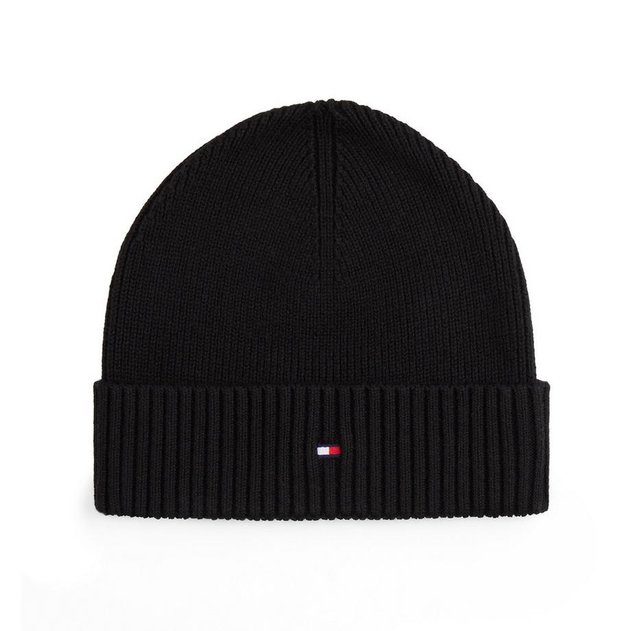 TOMMY HILFIGER Geripptes Mützen und Schal Set  