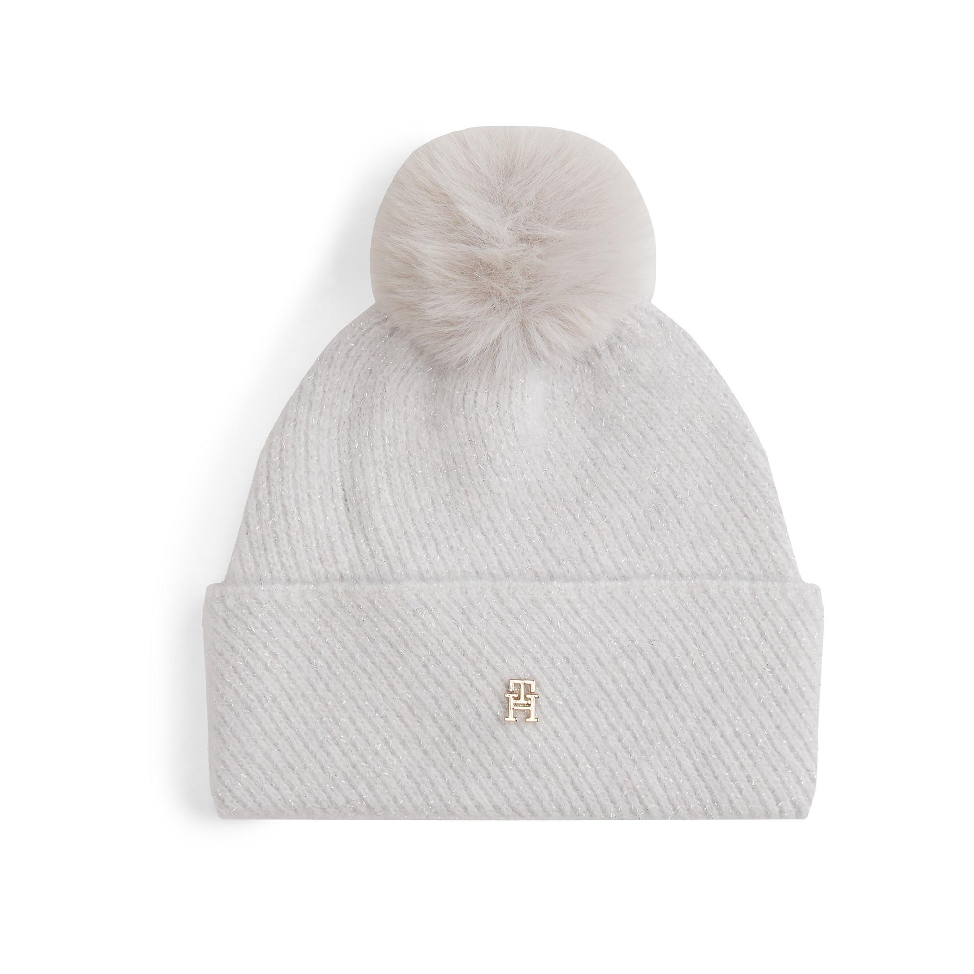 TOMMY HILFIGER TH Pom Pom GP Coffret Cadeau Écharpe Bonnet  