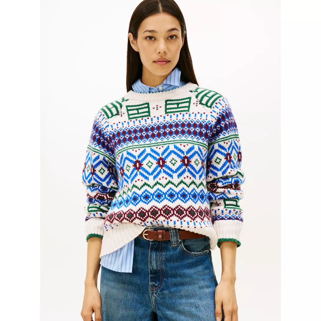 Tommy Hilfiger - Pullover, für Damen, Weiss, Größe S