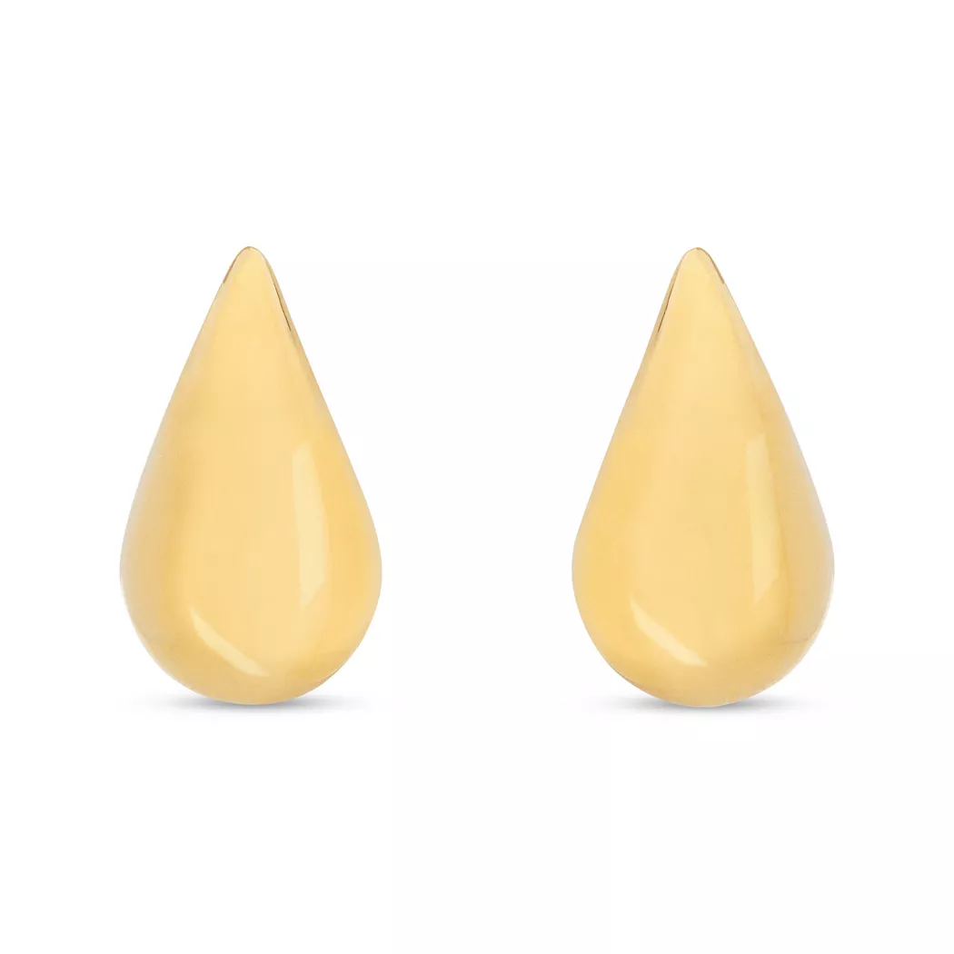 L' Atelier Gold 18 Karat by Manor - Ohrringe, One Size, Gelbgold
