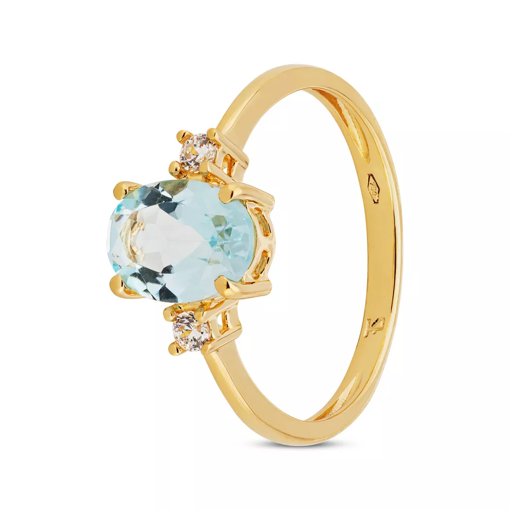 L' Atelier Gold 18 Karat by Manor - Ring, 54, Gelbgold 3