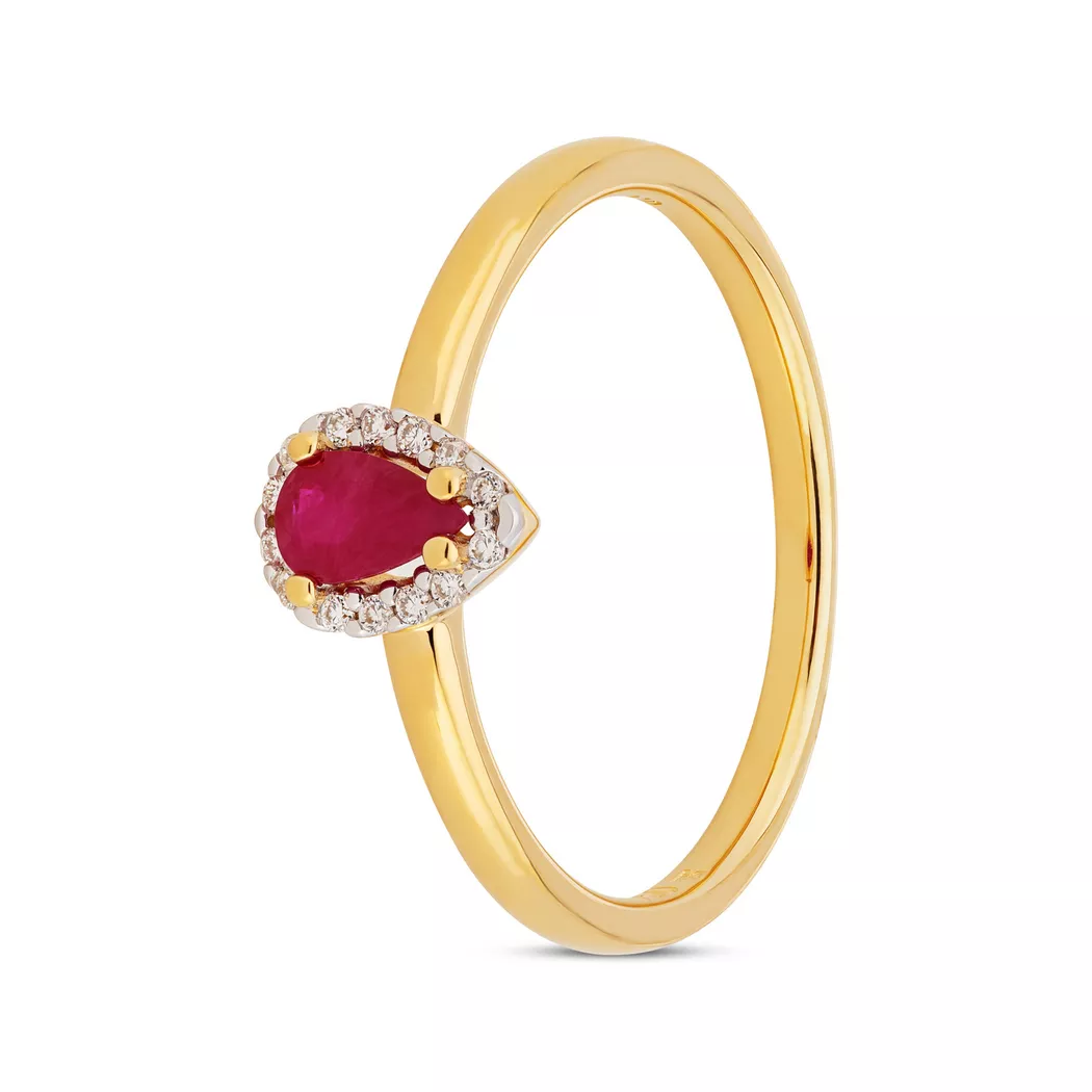 L' Atelier Gold 18 Karat by Manor - Ring, 56, Gelbgold 2